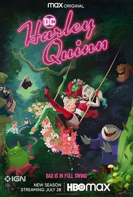 《哈莉·奎茵 第三季》[2022]【动画/犯罪/美国】1080P H265 | DC癫狂喜剧巅峰×未删减血浆版×豆瓣8.4 | 全季14.4G