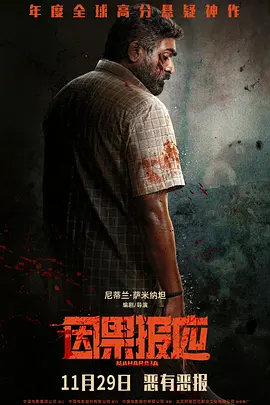 《因果报应》(2024) 【剧情/惊悚/印度】 2160P超清 16.3G 豆瓣8.6高分 | 奈飞暗黑复仇力作