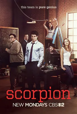 《天蝎》1-4季 Scorpion (2014-2017) 【剧情/动作/犯罪/美国】全1-4季 1080P 50.4G 天才黑客团队的高智商破案 | 真实事件改编的烧脑美剧